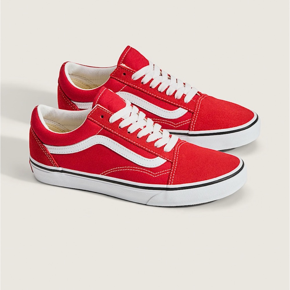 VANS Red Women’s Shoes US Size 5.5